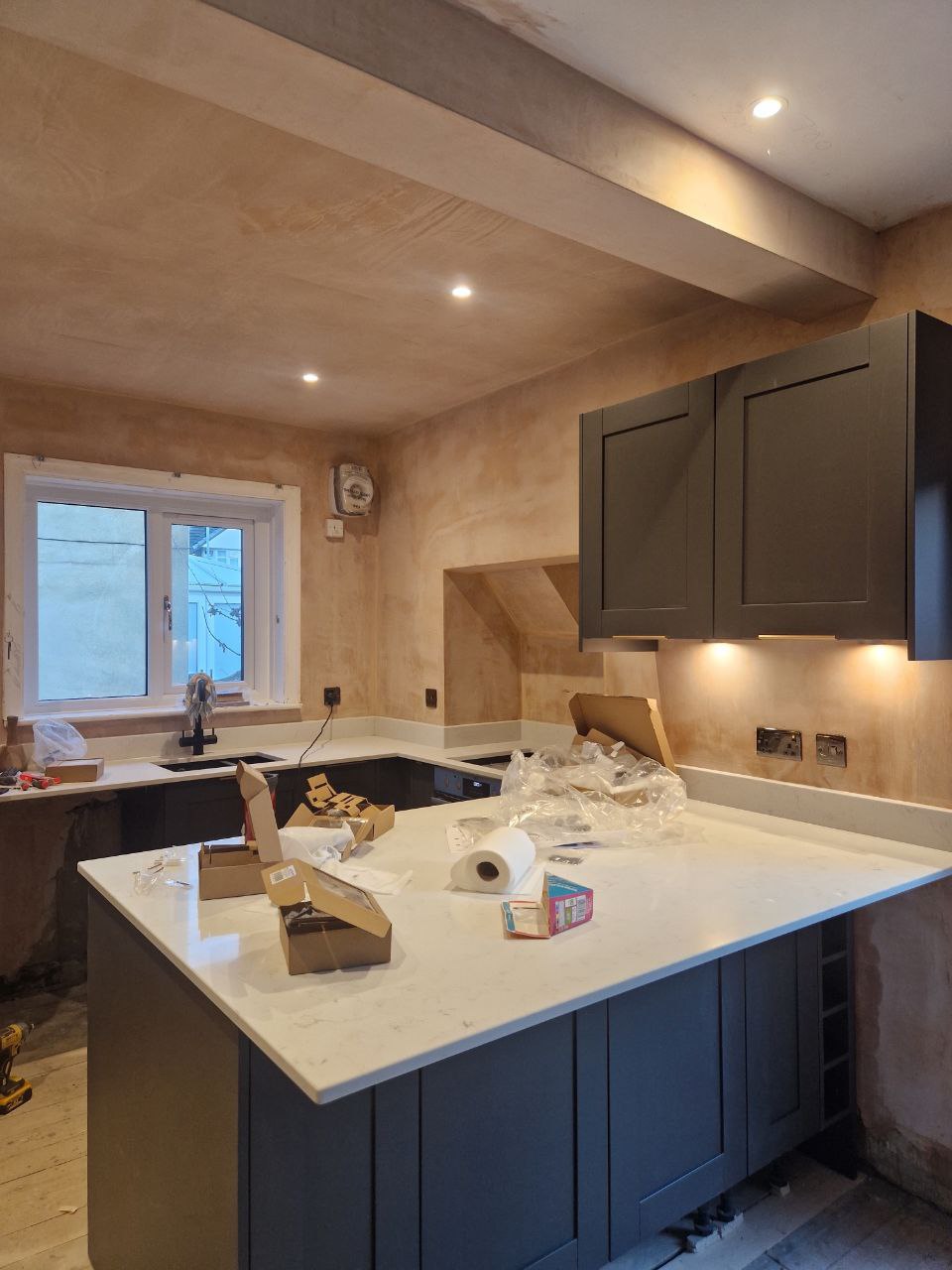 Electrical rewire in a Shipley home